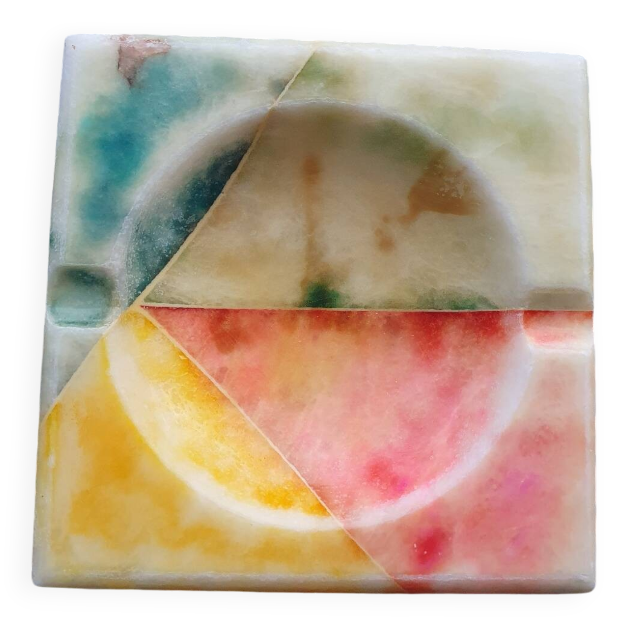 Alabaster ashtray