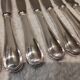 11 table knives with 800 silver handles, Swiss goldsmith Jezler filet