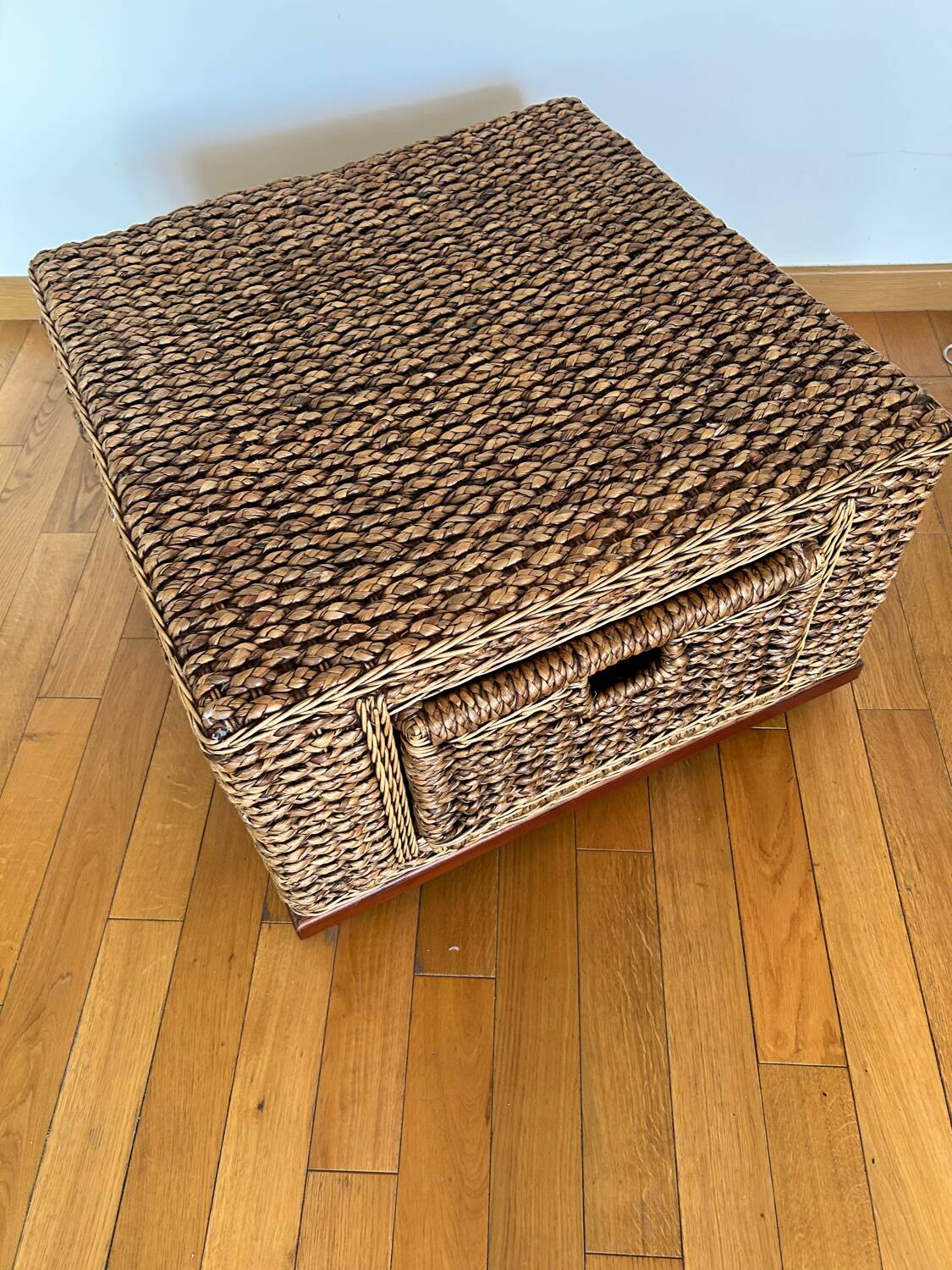 Rattan chest