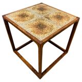 1960s aksel kjersgaard rosewood tiled coffee table