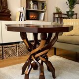 Coffee/side table - Brutalist - Wood - Very good condition
