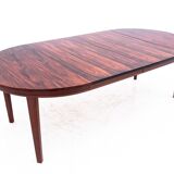 Table à manger en palissandre, Danemark, années 1960