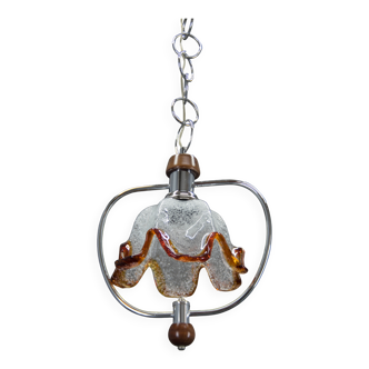 Suspension en verre de Murano, Italie, années 1980