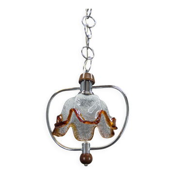 Suspension en verre de Murano, Italie, années 1980