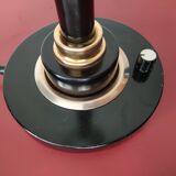 Lumi industrial metal lamp base - three lights - 1970s - Italy