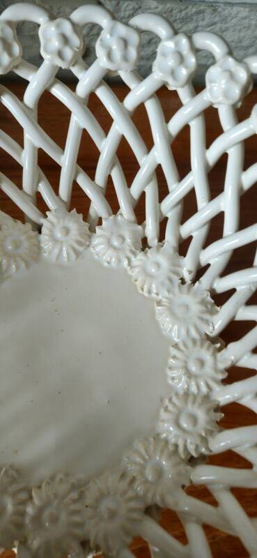 Openwork ceramic vase — Maison Pichon, Uzès (signed)