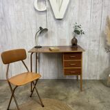 Vintage desk and chair set
