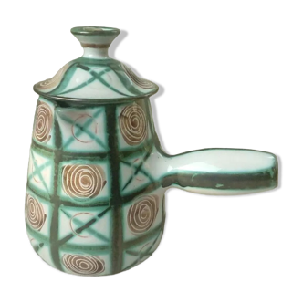Robert picault vallauris ceramic pouring chocolate maker