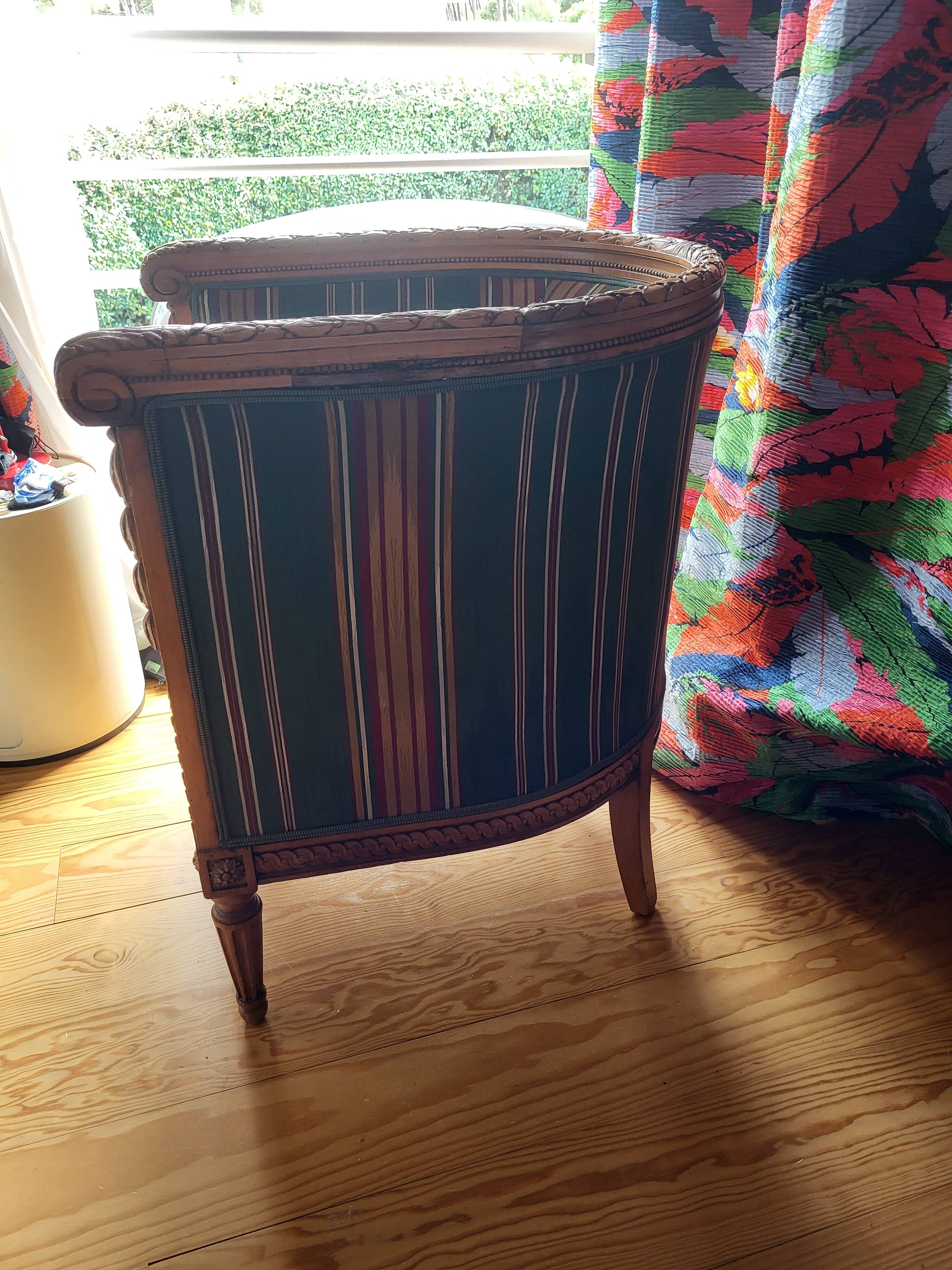 Louis XVI style armchair
