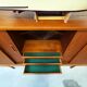 Buffet/commode en teck, Danemark années 60/70, vintage, milieu du siècle moderne