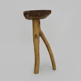 Tripod trading stool, peasant art Ariège, France (nineteenth century)