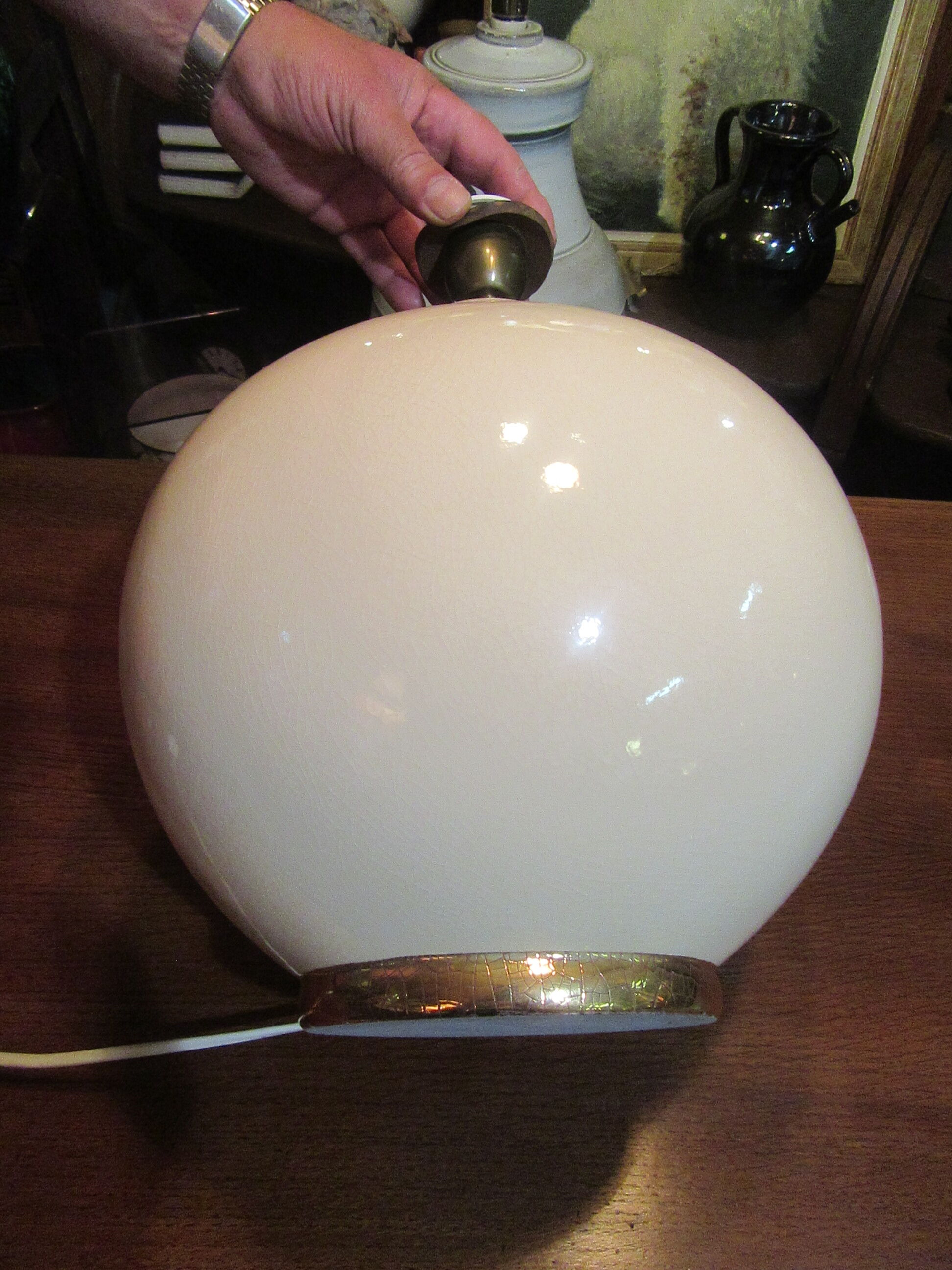Ball lamp yvon boudry
