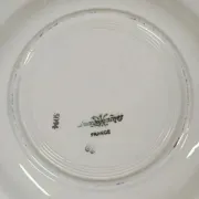 Set of 5 vintage Sarreguemines deep plates (Decor 5094) - Ø 23 cm