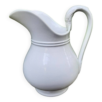 Old swan neck pitcher, late 19th-early 20th century