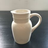 Classic white pitcher