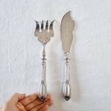 Ensemble de service de poisson en argent sterling Minerva antique et fabuleux