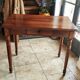 Early 20th century oak side table