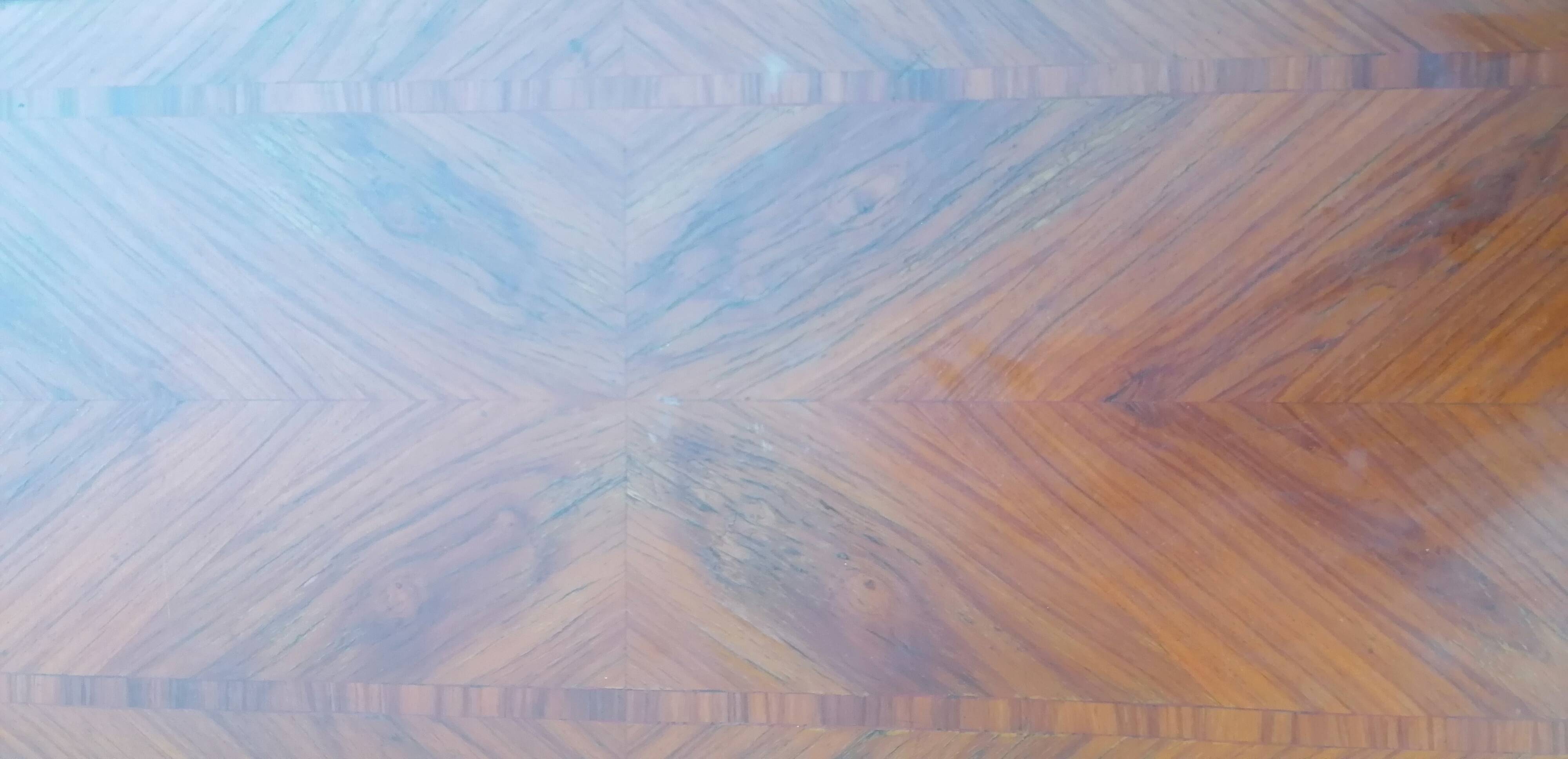 pretty Empire style marquetry console