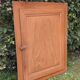 Cupboard door frame 121x97cm old wood paneled molded