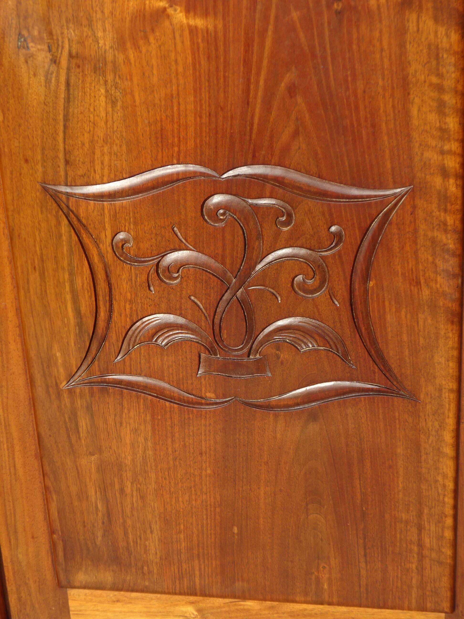 Art Deco walnut sideboard