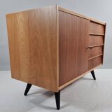 Vintage commode in ash, 1970s