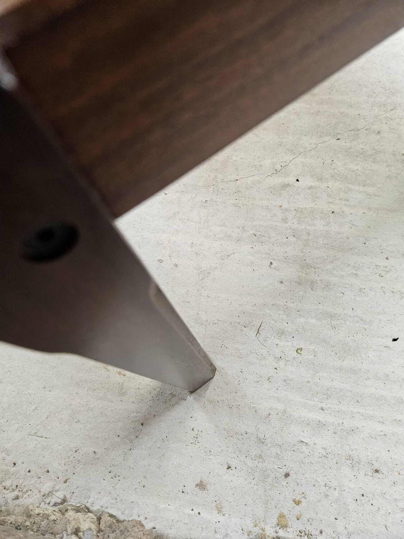 Teak coffee table with smoked glass 1970"