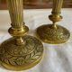 Golden candlesticks