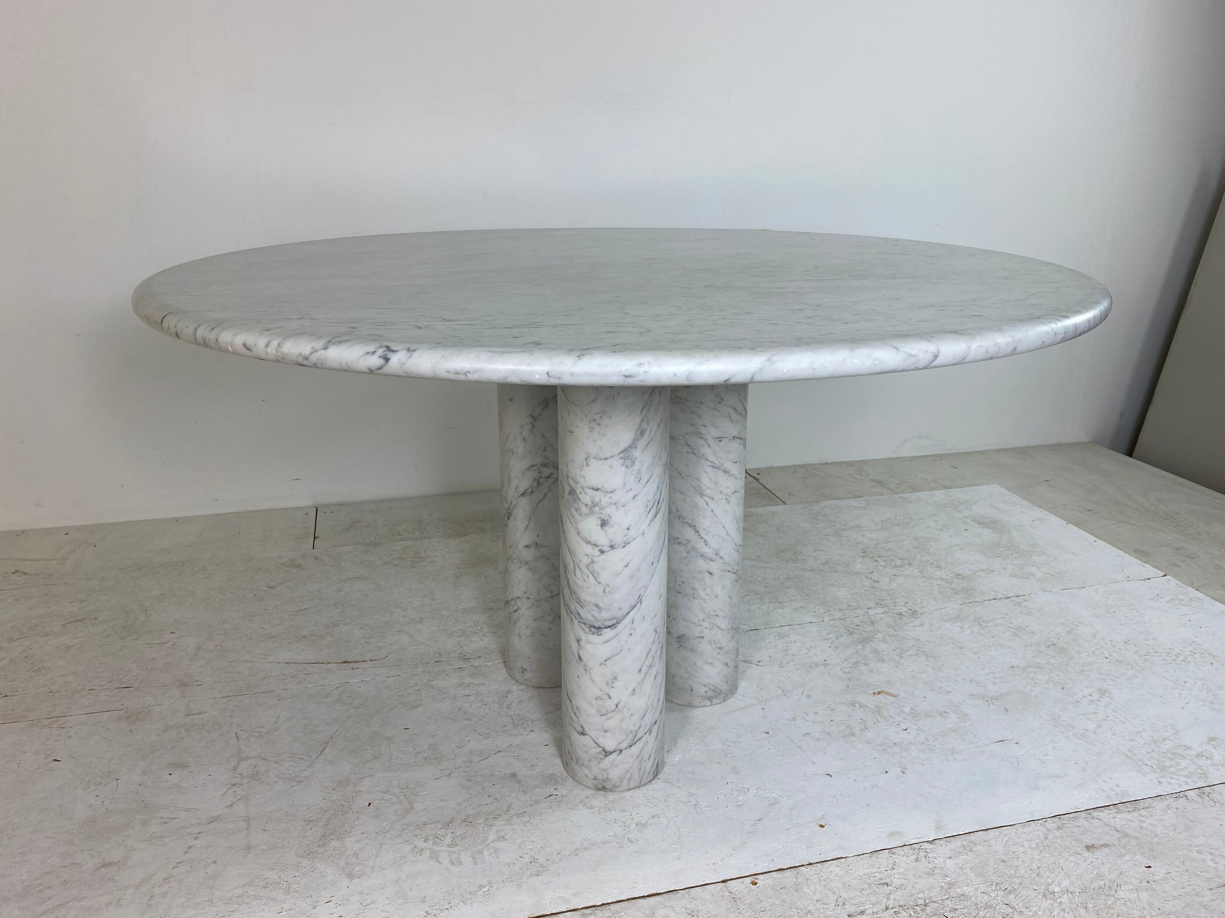 Vintage Marble Dining Table 1970