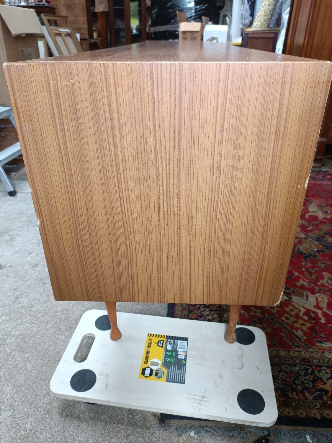 Vintage scandinavian teak enfilade, 60s