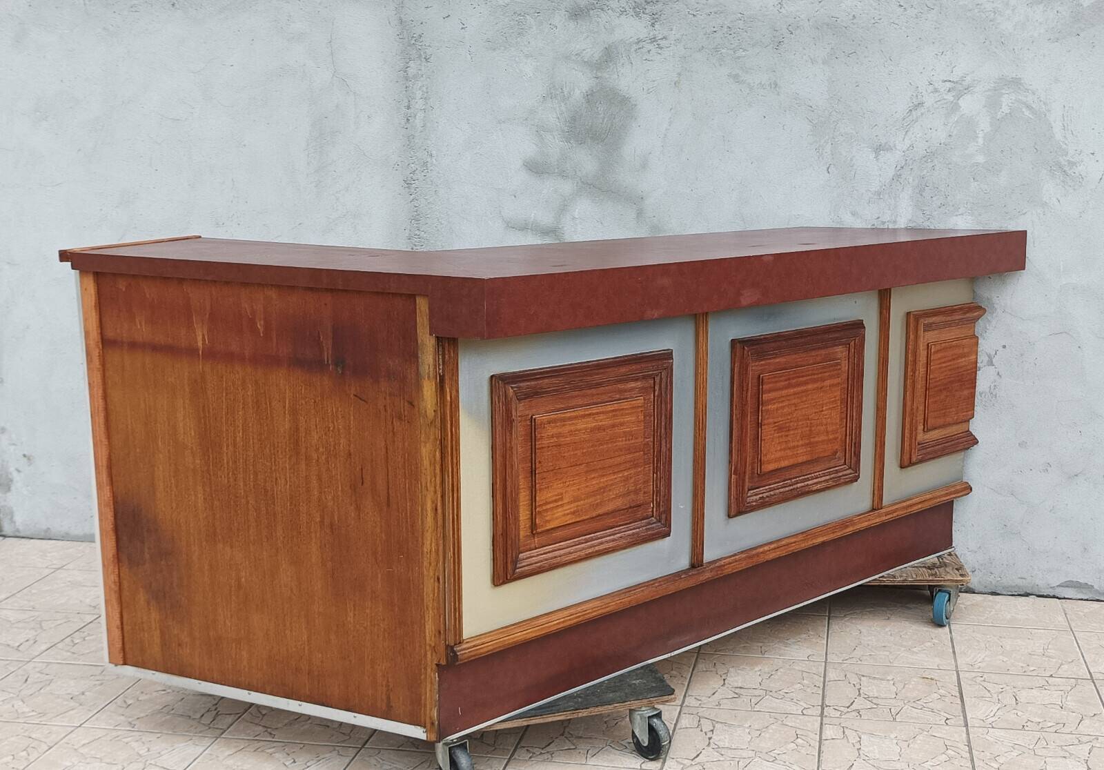 Vintage trade counter bar furniture