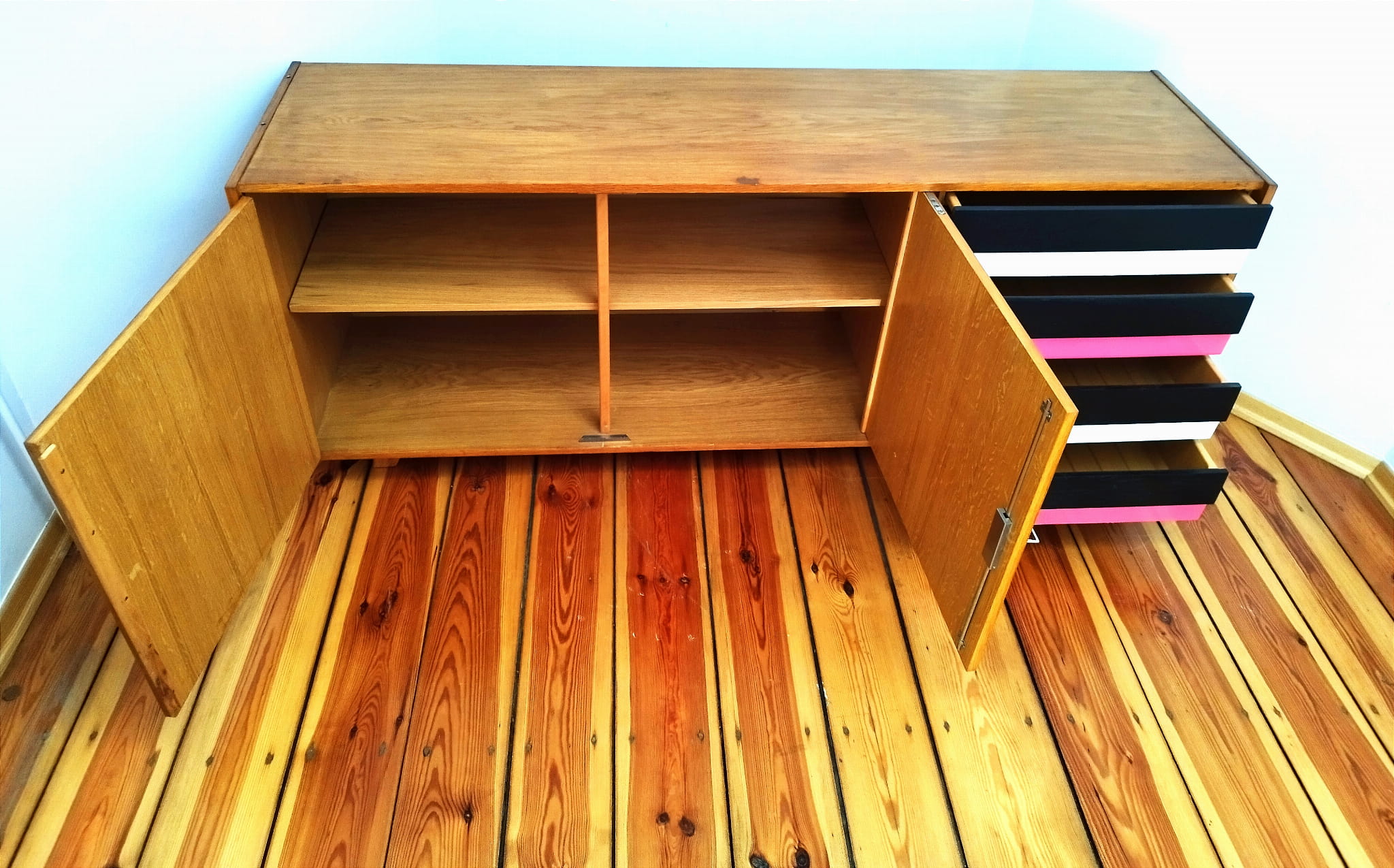 Czechoslovakian Sideboard by J. Jiroutek for Interier Prague, 1960s