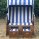 Chaise longue de plage