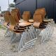 Chairs pagholz base sled light wood