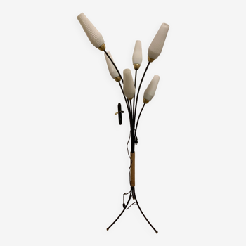 6 branch floor lamp from the 1950s