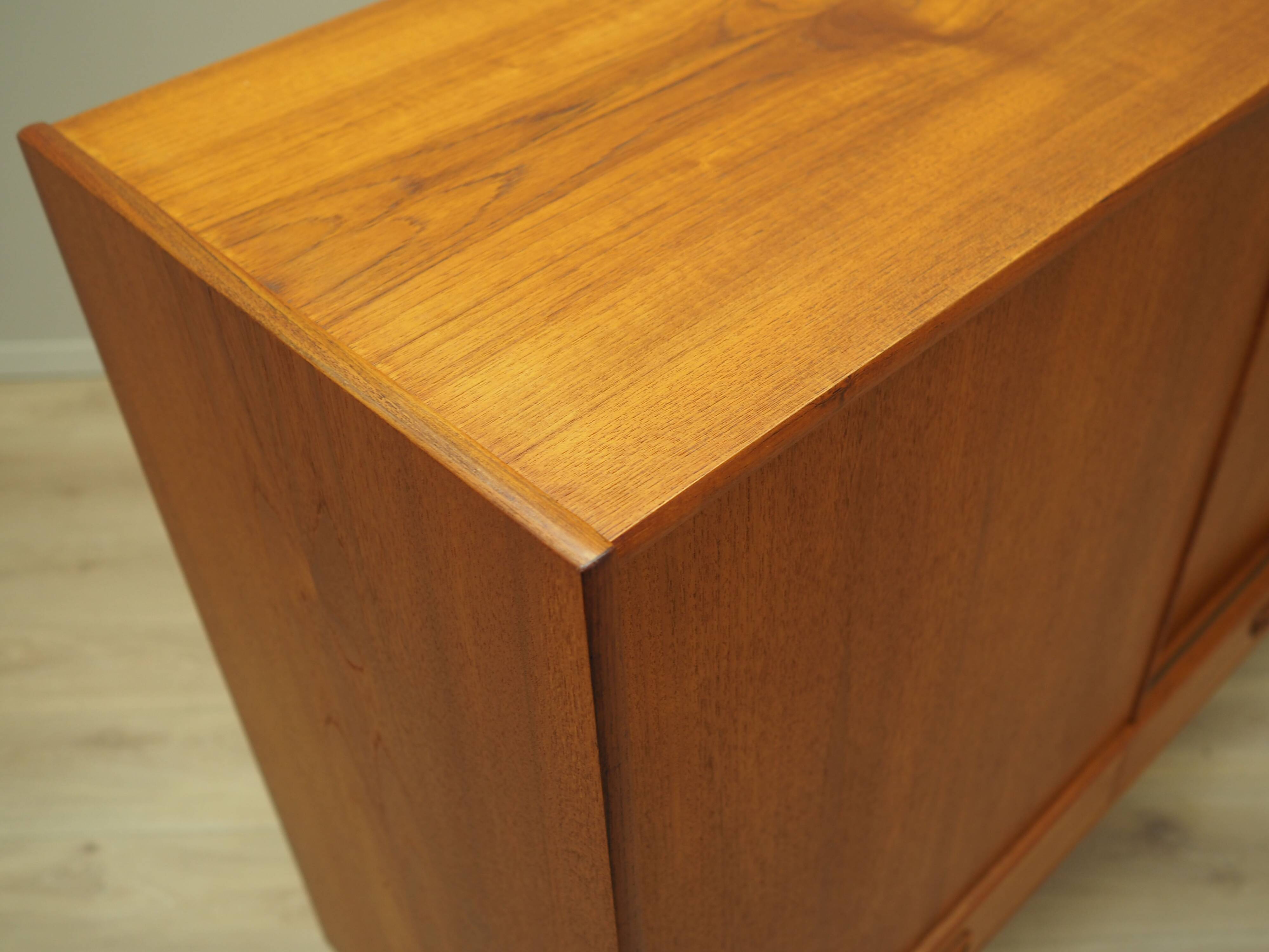 Teak highboard, Danish design, 1960s, production: Denmark