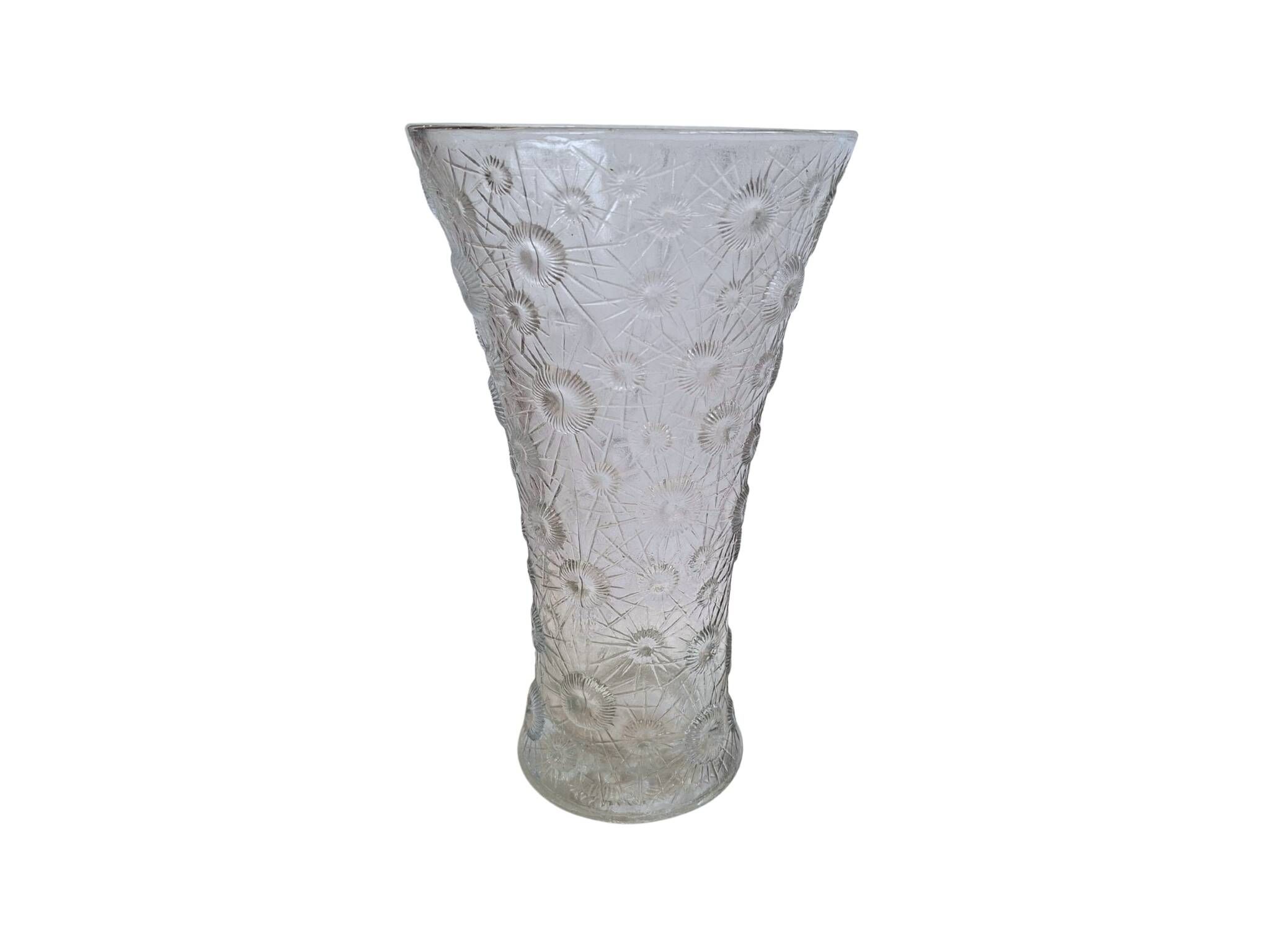 Vaso "Atomic" - Design Jiří Řepásek (1970) - Sklo Union Boemia - 30cm