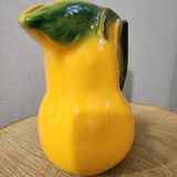 Barbotine pear pitcher