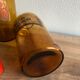 Old pharmacy bottle/jar "Azotas Potassicus" brown glass