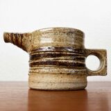 Mid-century studio pottery carafe by Tue Poulsen for Tue Keramik, 1960s.