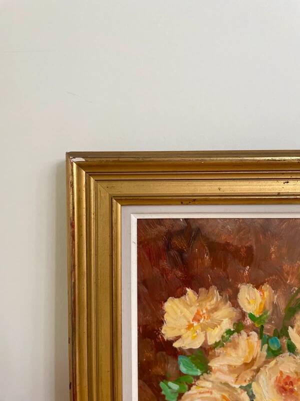 Flower bouquet painting