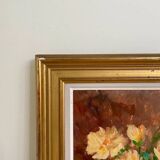 Flower bouquet painting