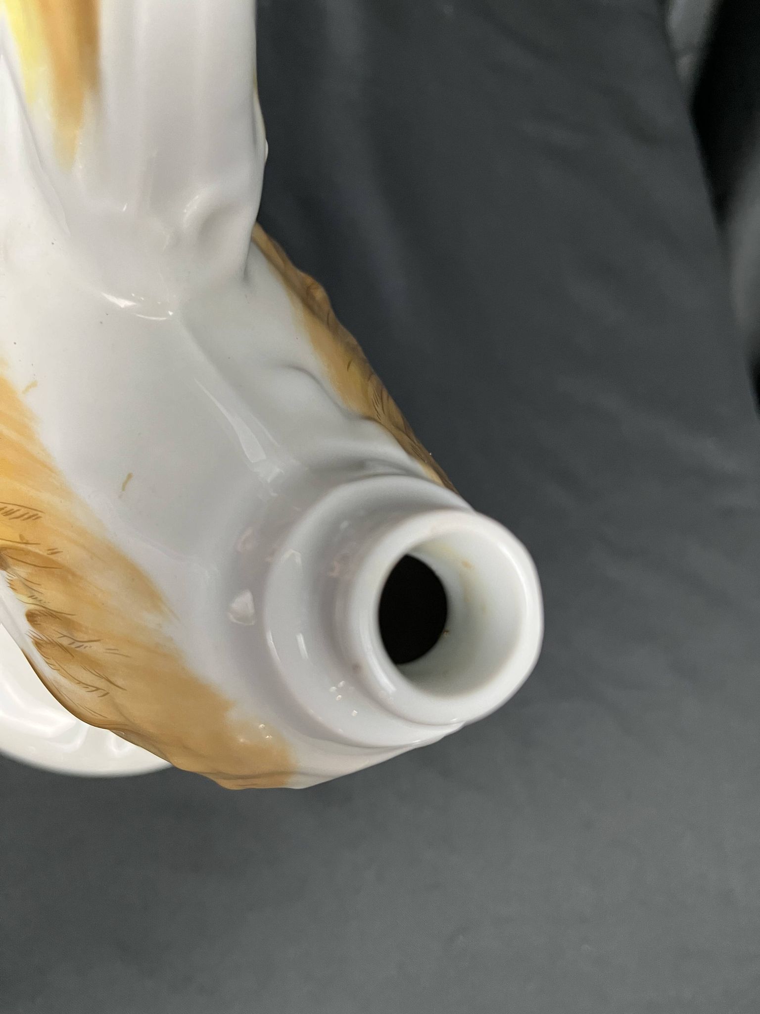 Raphael rooster-shaped digestive bottle promotional item, 20th century