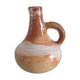 Pichet ou vase soliflore vintage en céramique