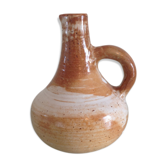 Pichet ou vase soliflore vintage en céramique