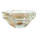 Cendrier Vitange "Diamant" en verre, Tchécoslovaquie 1950