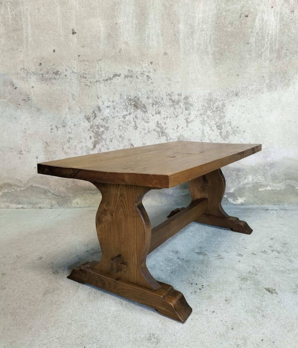 Solid wood coffee table