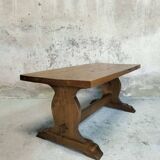 Solid wood coffee table