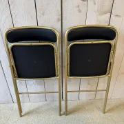 Pair of folding chairs