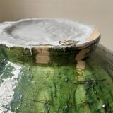 Emerald green Tamegroute salad bowl D28