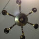 Louis XVI gilded bronze chandelier